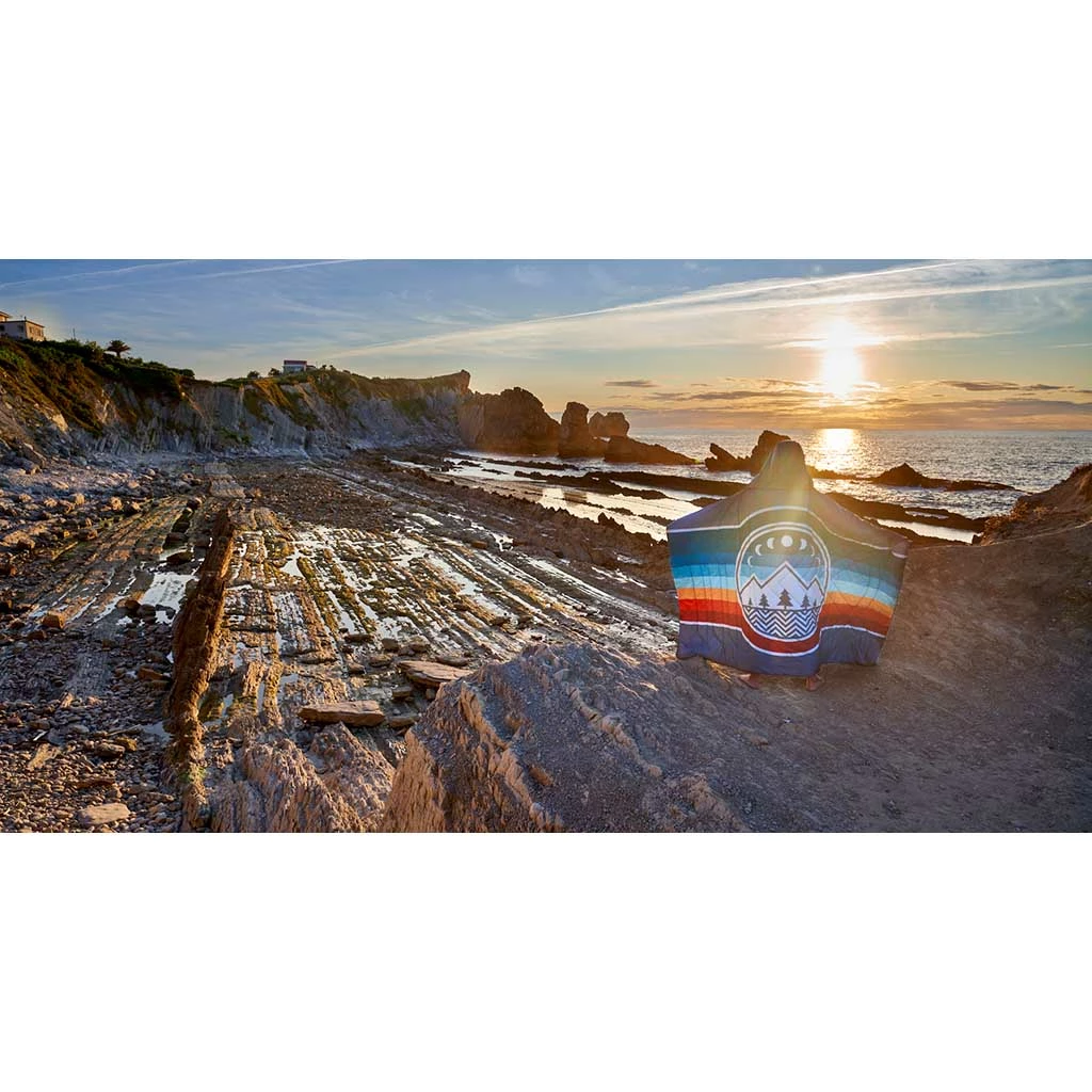 Voited Camping Kit Travel Pillow Blanket